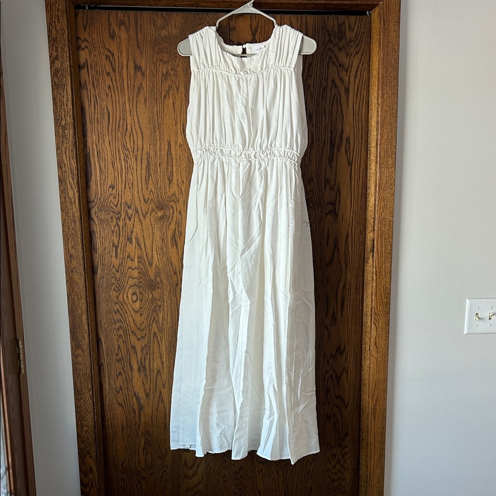 Free People White Maxi Dress